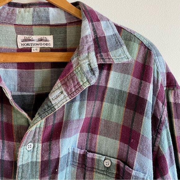 Plaid Button Down Shirt - Picture 5 of 5
